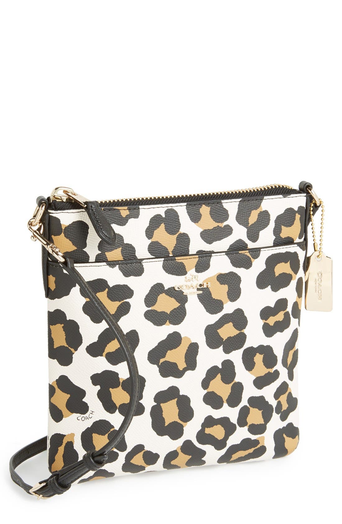 coach animal print tote