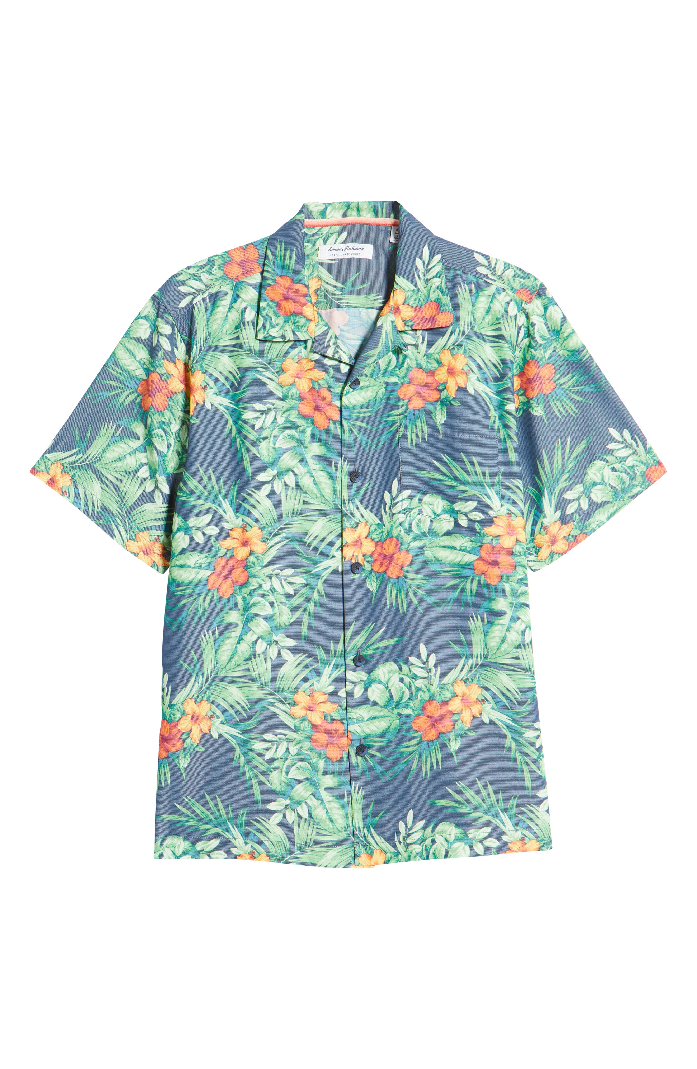 Tommy Bahama Bahama Coast Palm Tiles Short Sleeve Camp Shirt