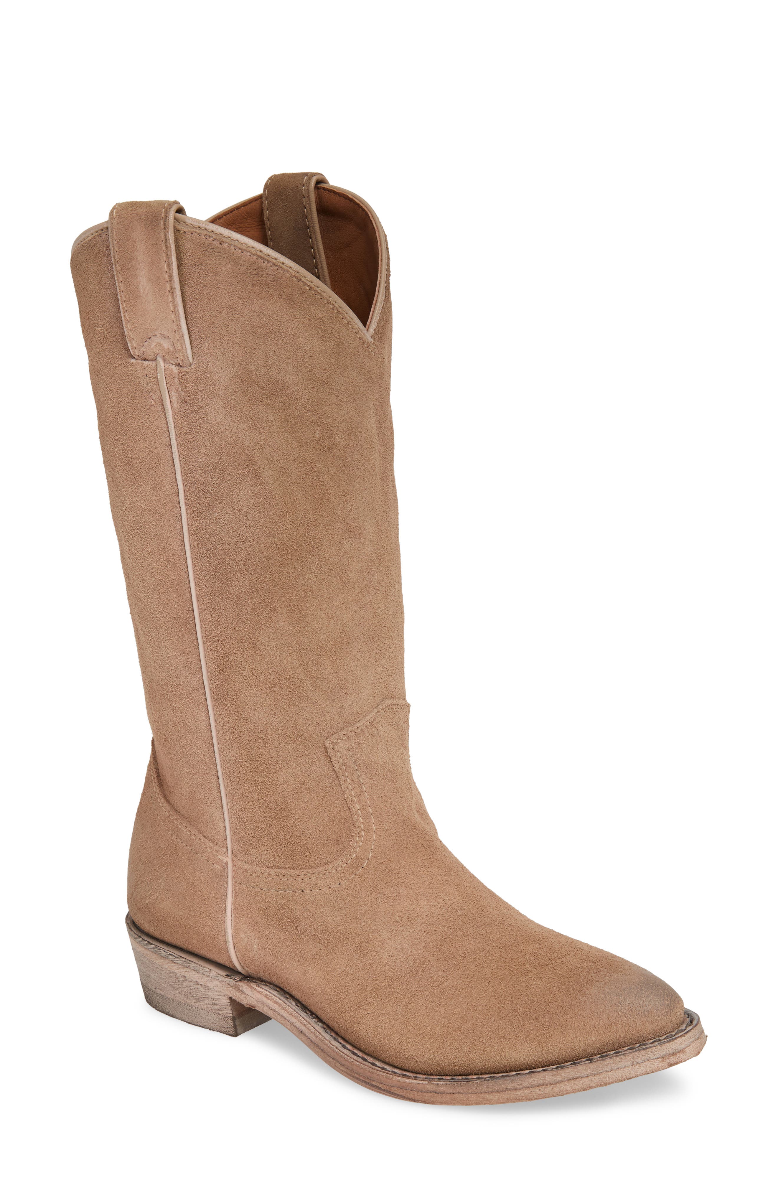 Frye Billy Western Boot, Beige