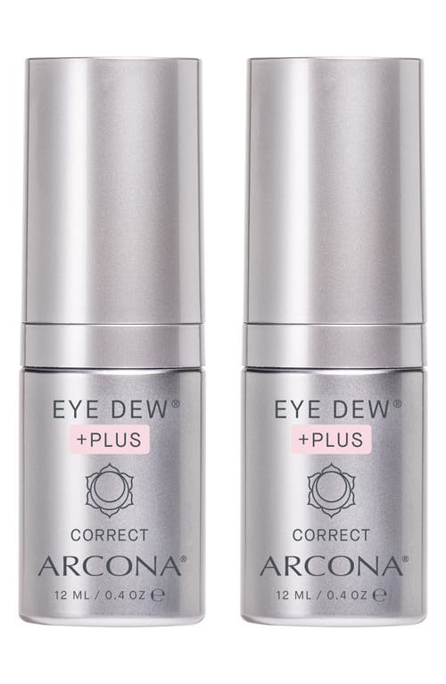 ARCONA Eye Dew Plus Corrective Eye Serum Duo $196 Value