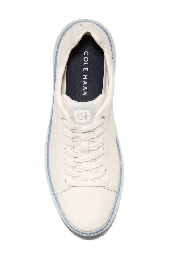 Shop Cole Haan Grandpro Topspin Sneaker In Ivory/ Cloud Blue/ Folks