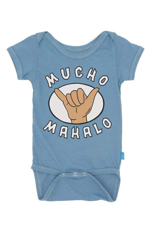 Feather 4 Arrow Mucho Mahalo Romper in Washed Indigo 