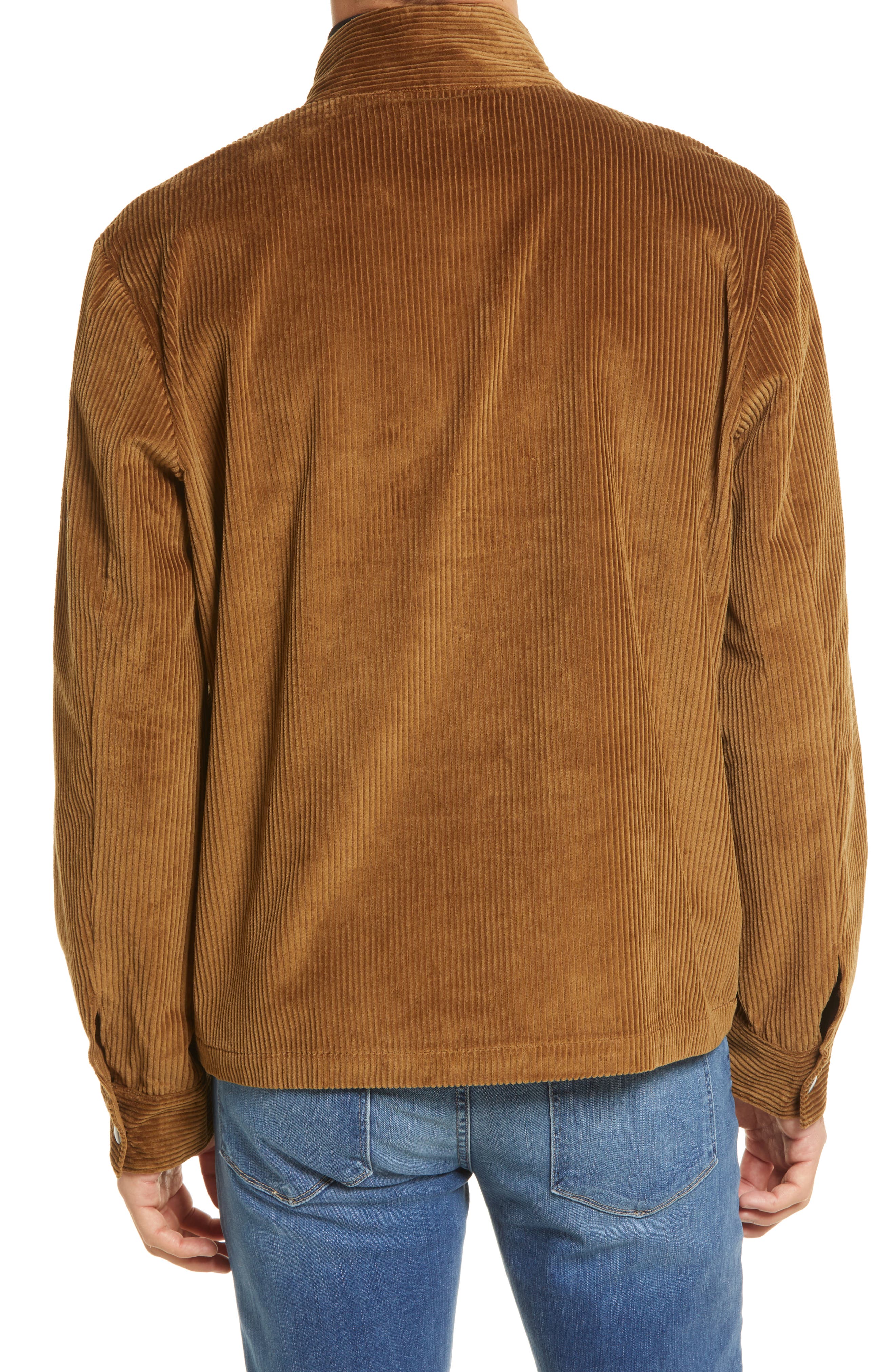 orange corduroy jacket mens