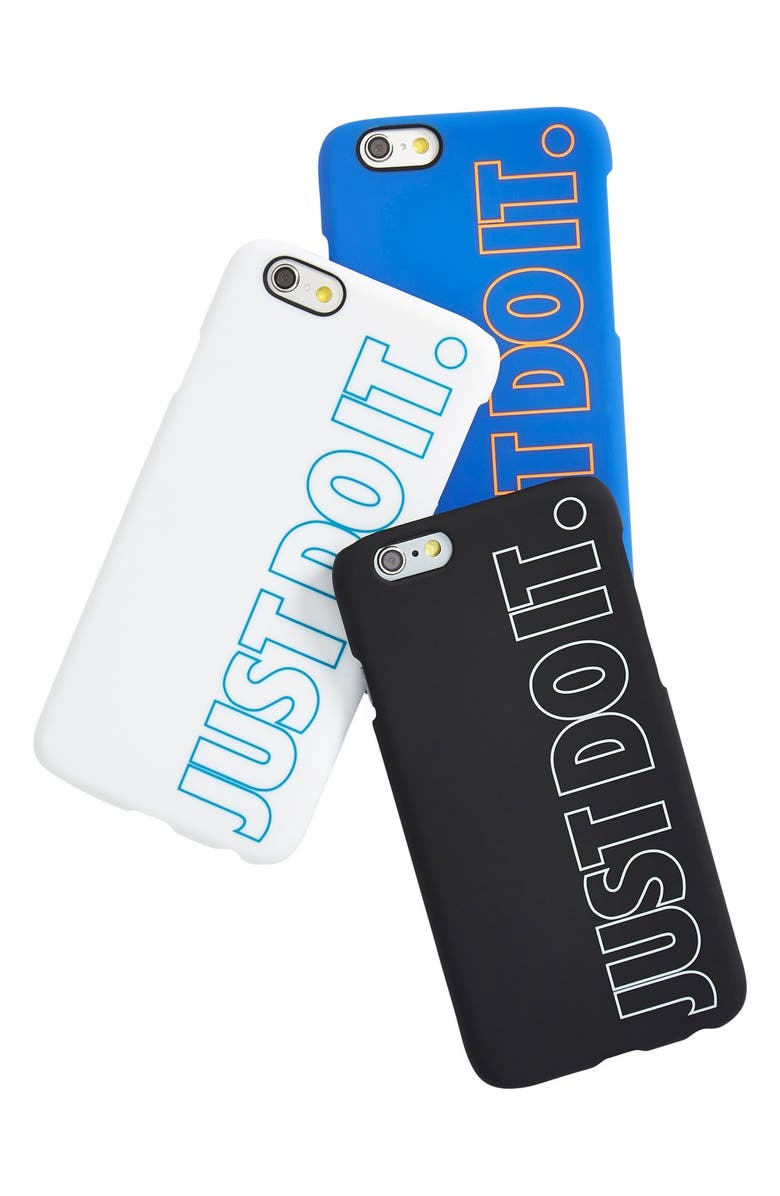 Nike 'Just Do It.' iPhone 6 Case, Alternate, color, 