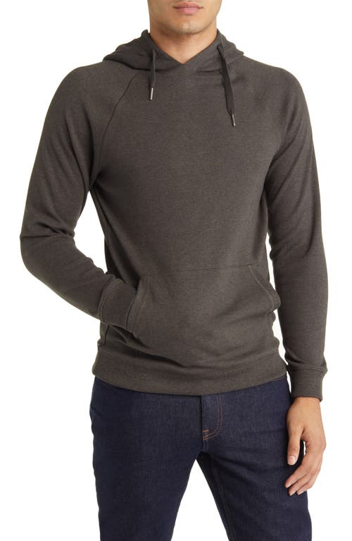 The Normal Brand Puremeso Weekend Hoodie In Charcoal