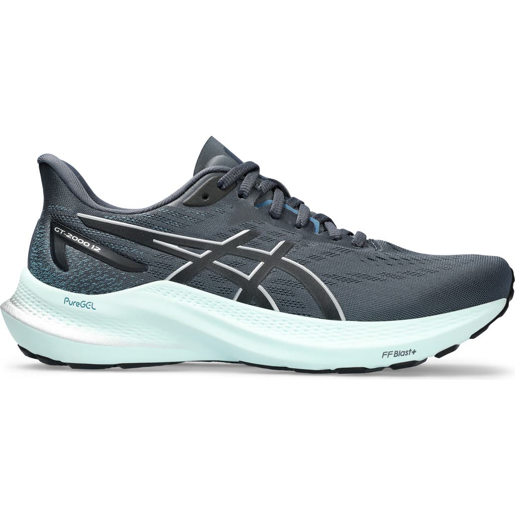 Asics ® Gt-2000™ 12 Running Shoe In Tarmac/pure Silver