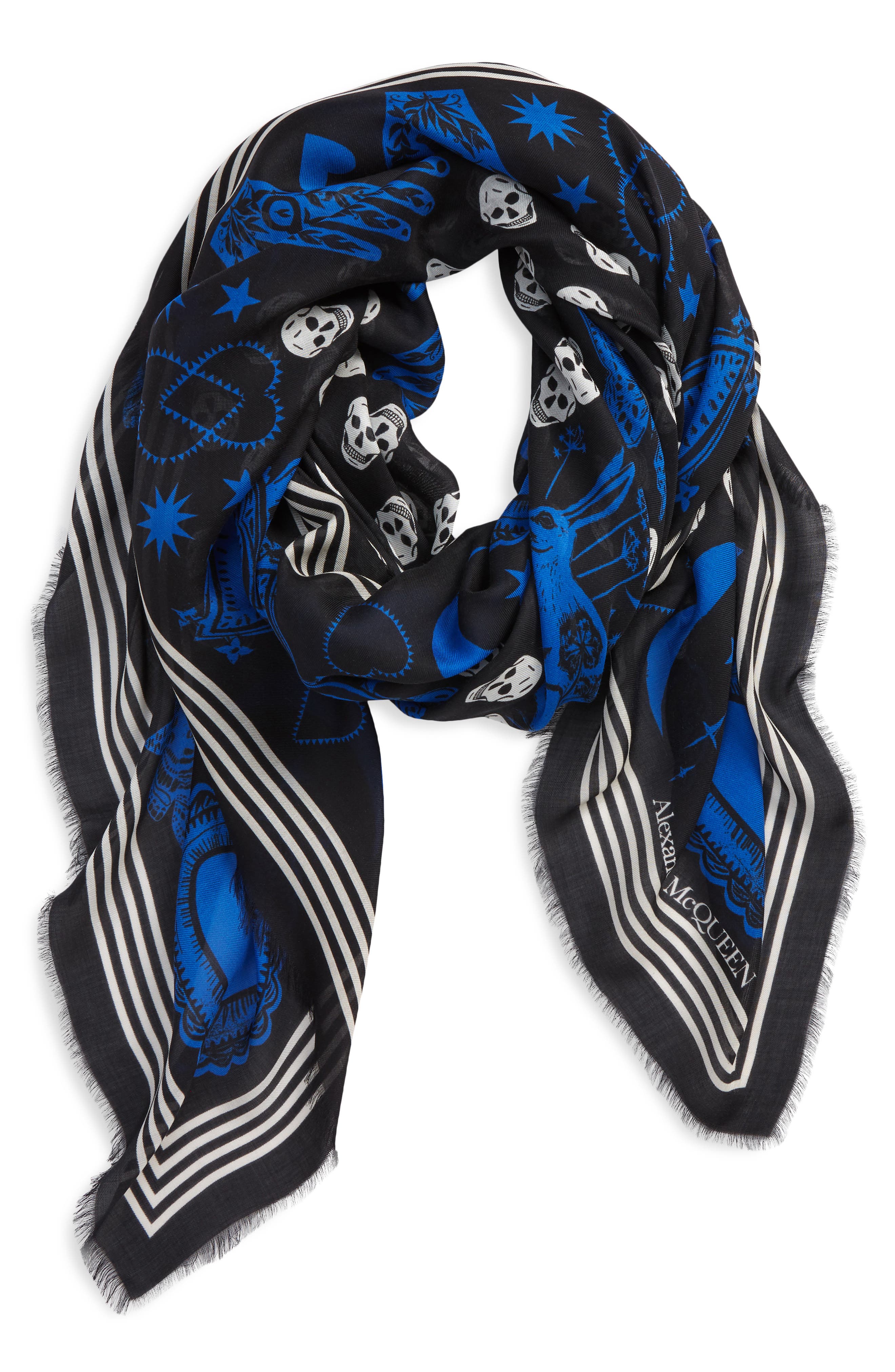 alexander mcqueen cashmere scarf