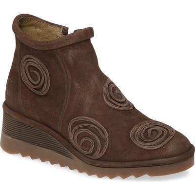 Fly London Cuba Bootie - Grey