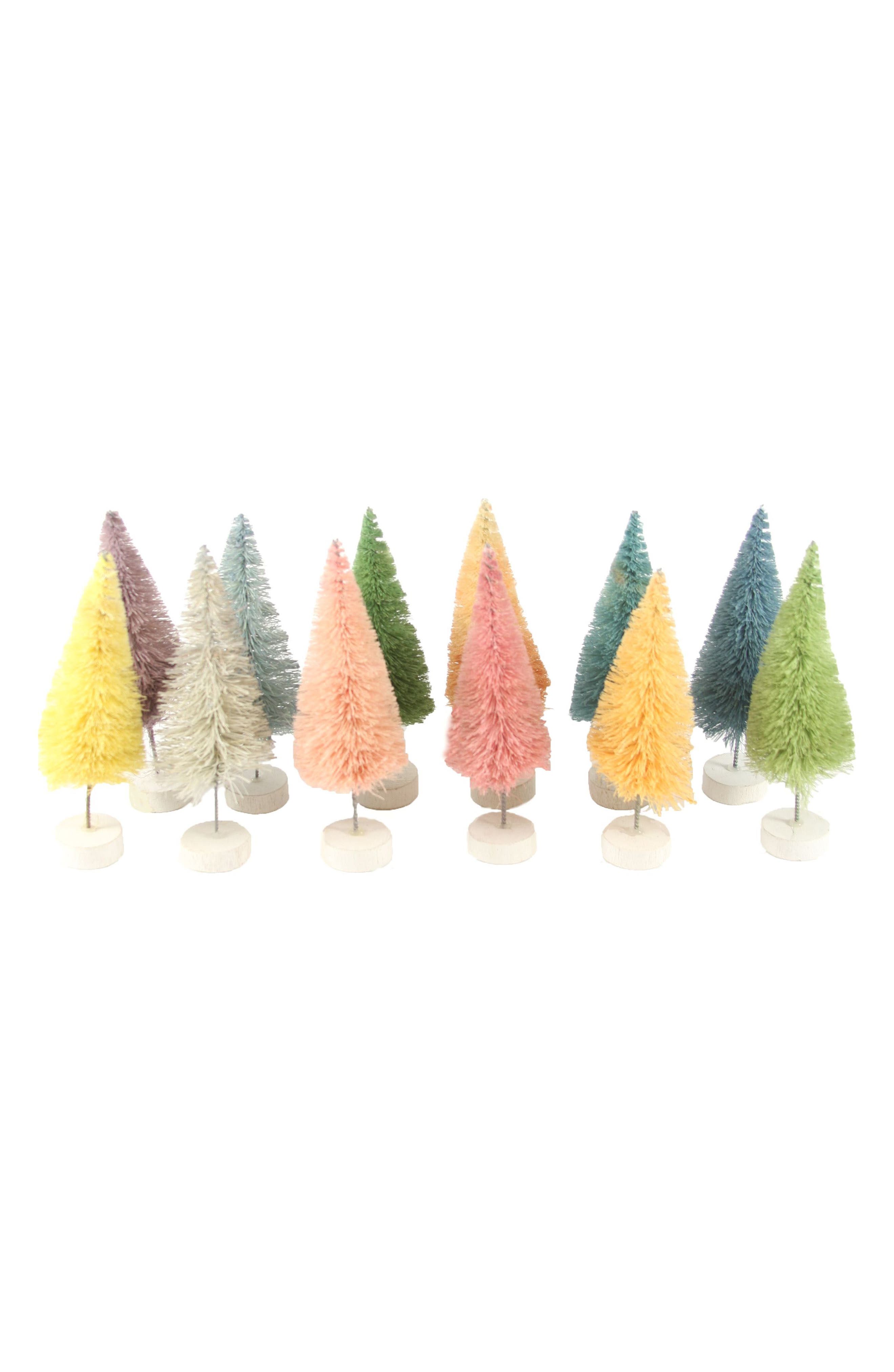 Cody Foster Set of 12 Rainbow Trees | Nordstrom
