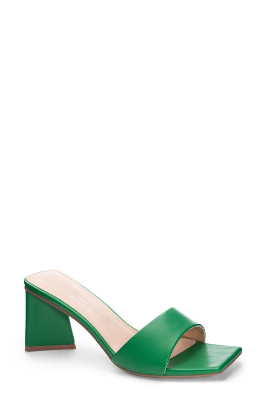 Chinese Laundry Yanda Womens Solid Faux Leather Pumps In Green