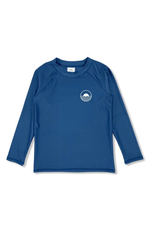 Feather 4 Arrow Icon Long Sleeve Rashguard Navy at Nordstrom