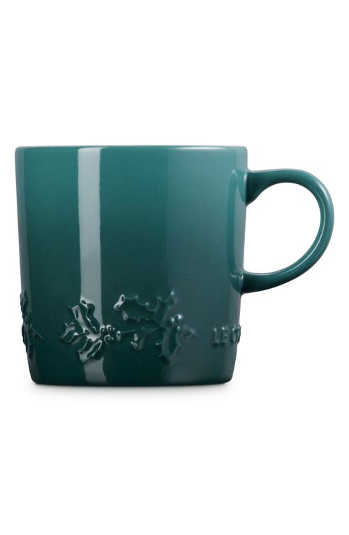 Le Creuset Holly Collection Mug In Artichaut