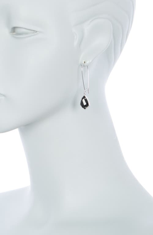 Kendra Scott Carrine Earrings In Black/silver