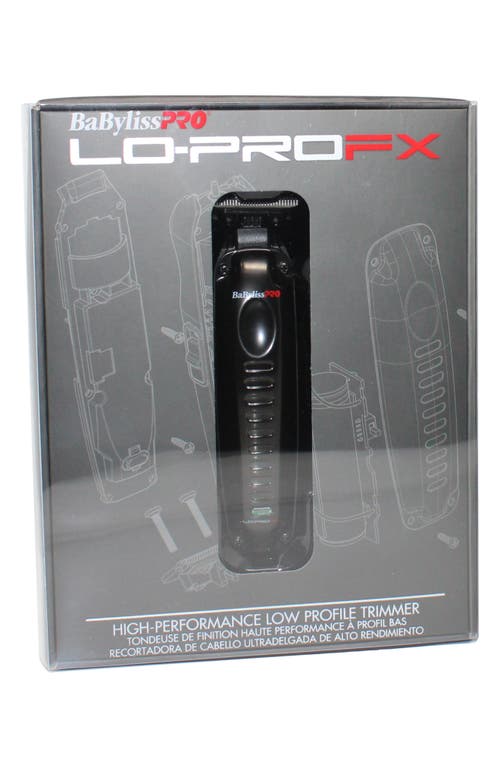 Babylisspro Lo-profx Limited Edition Clipper In Black