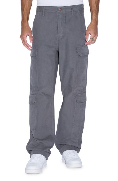 Ksubi All Hands Cotton Cargo Pants Washed Black at Nordstrom,