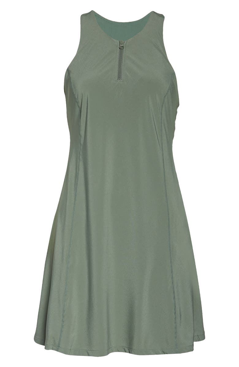 ZELLA Sun's Out Exercise Dress, Alternate, color, GREEN AGAVE