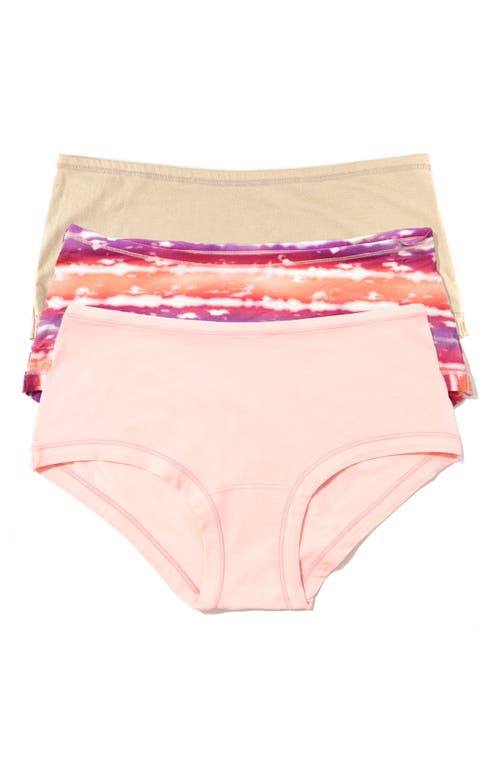 Hanky Panky Play Assorted 3-Pack Boyshorts Chai Town at Nordstrom,
