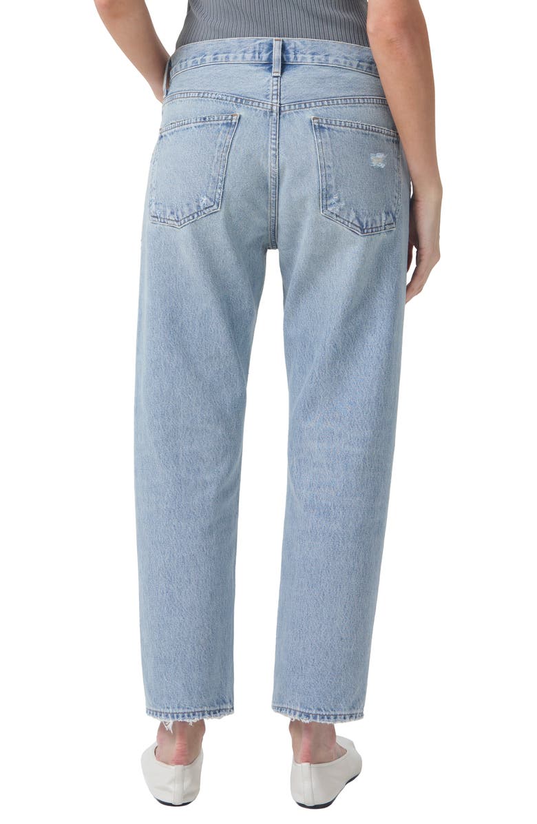 AGOLDE Parker High Waist Crop Relaxed Straight Leg Jeans | Nordstrom