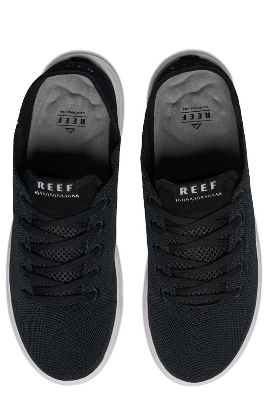 Shop Reef Swellsole Neptune Sneaker In Black