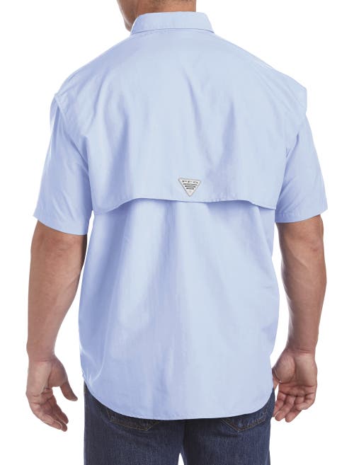 COLUMBIA COLUMBIA BIG & TALL PFG BAHAMA II SHORT-SLEEVE SPORT SHIRT 