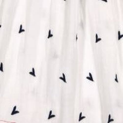Mer St. Barth Serena Tassel Dress In Red White Navy Embroidery