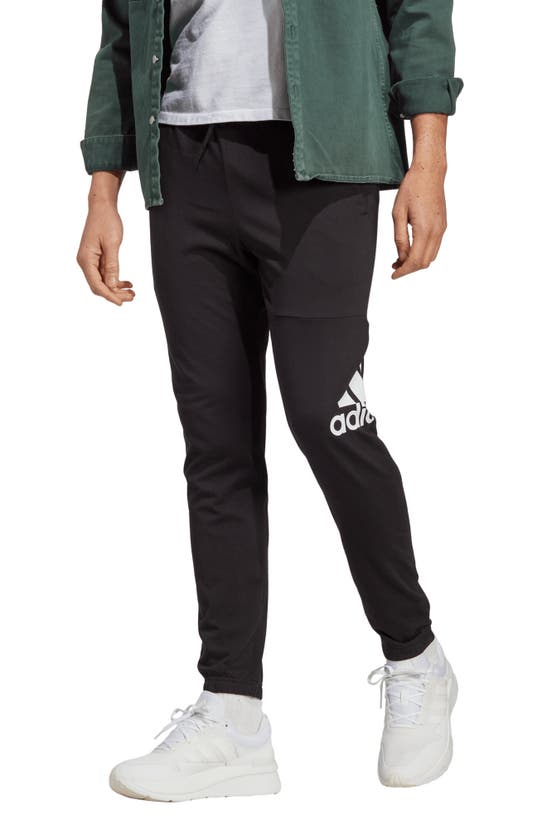 Shop Adidas Originals Adidas Essentials Tapered Joggers In Black