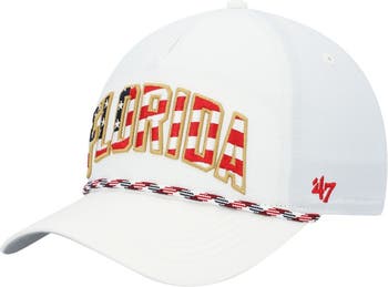 Detroit Tigers '47 Flag Flutter Hitch Snapback Hat - White