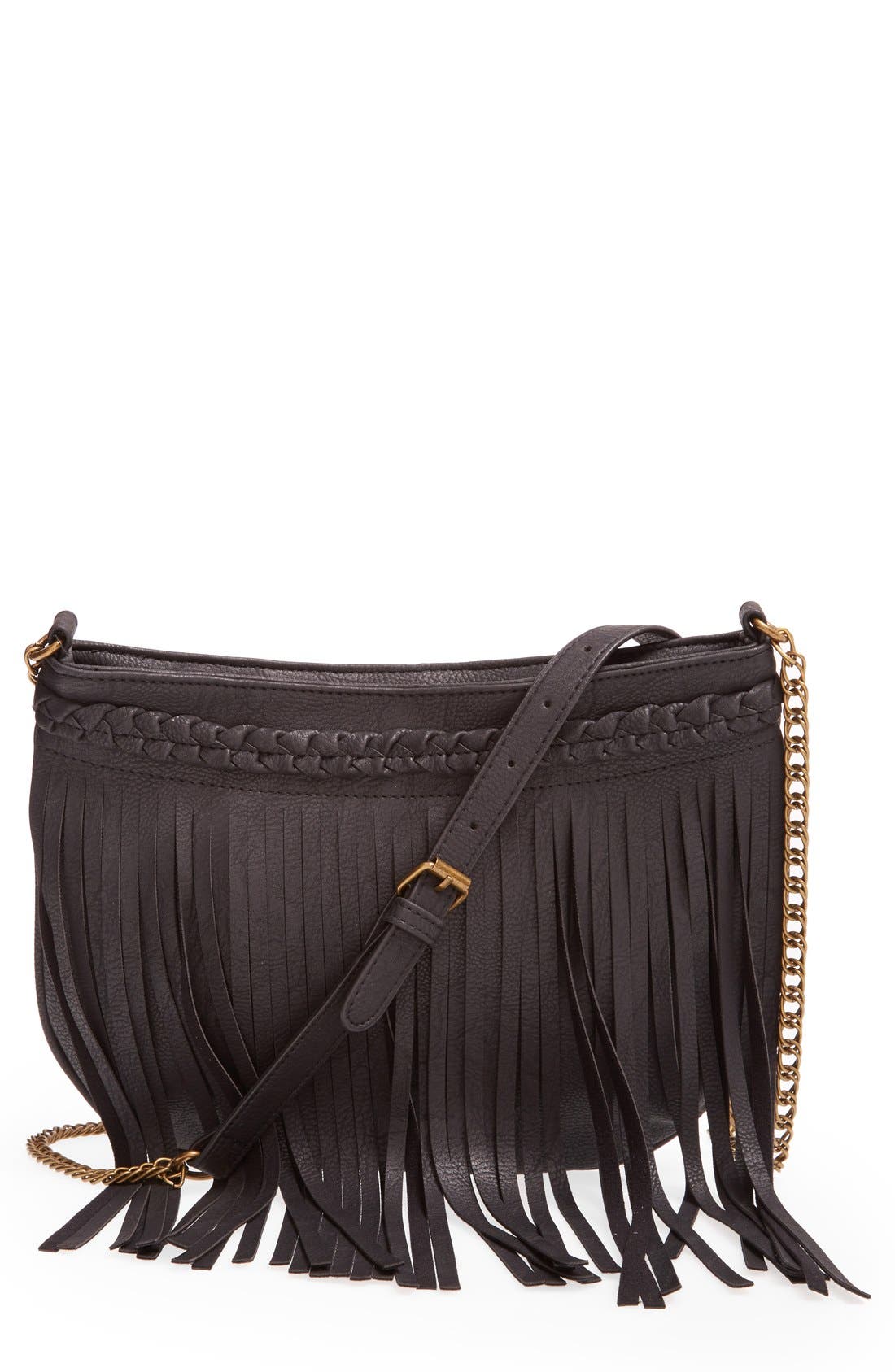 BP. Braided Fringe Crossbody Bag Nordstrom