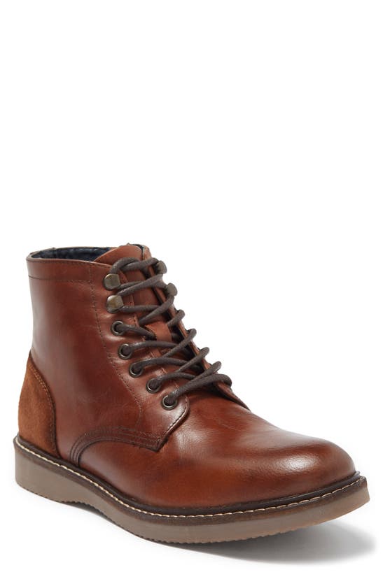 Madden Lace-up Boot Dress Shoe In Brown