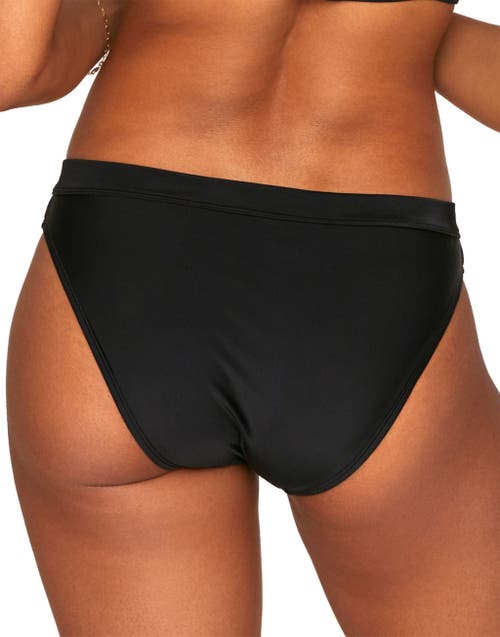 Shop Adore Me Demi Swimwear Bikini Bottom In Black