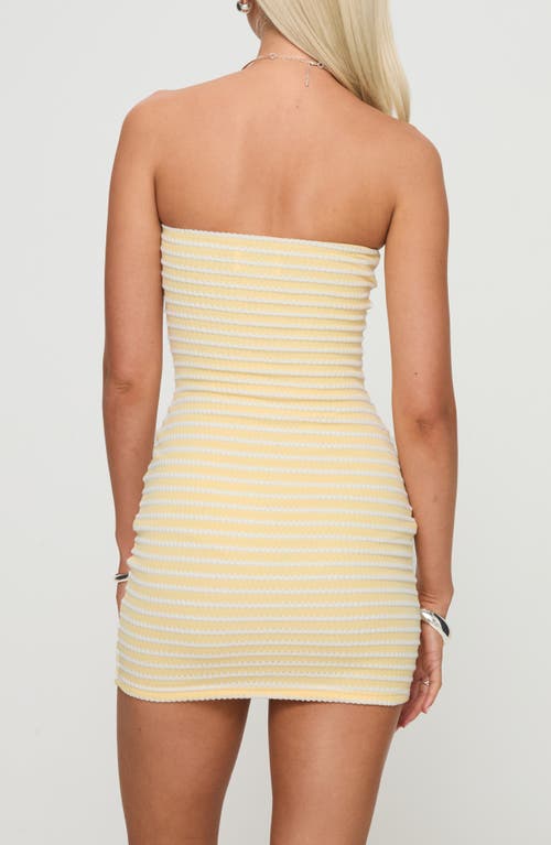 PRINCESS POLLY PRINCESS POLLY SAVINS STRAPLESS MINIDRESS 