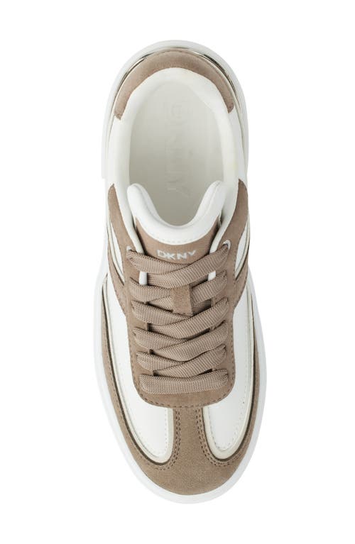 Shop Dkny Bethan Platform Sneaker In Ash - Ash