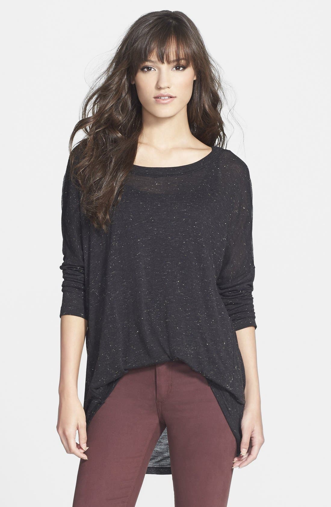 Splendid Sparkle Jersey Knit Top Nordstrom