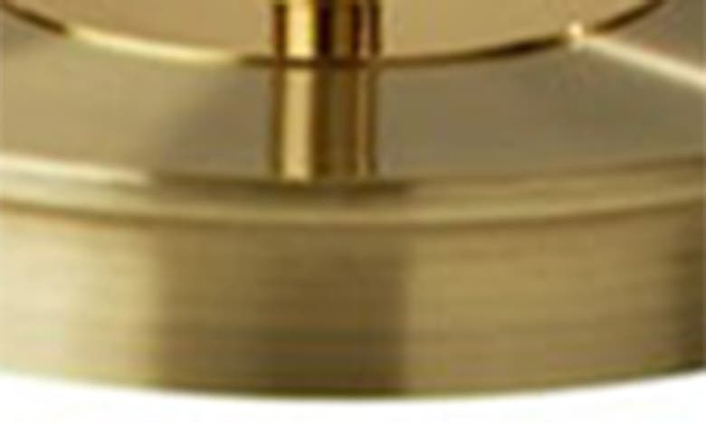 Adesso Lighting Metropolis Torchiere Floor Lamp In Antique Brass