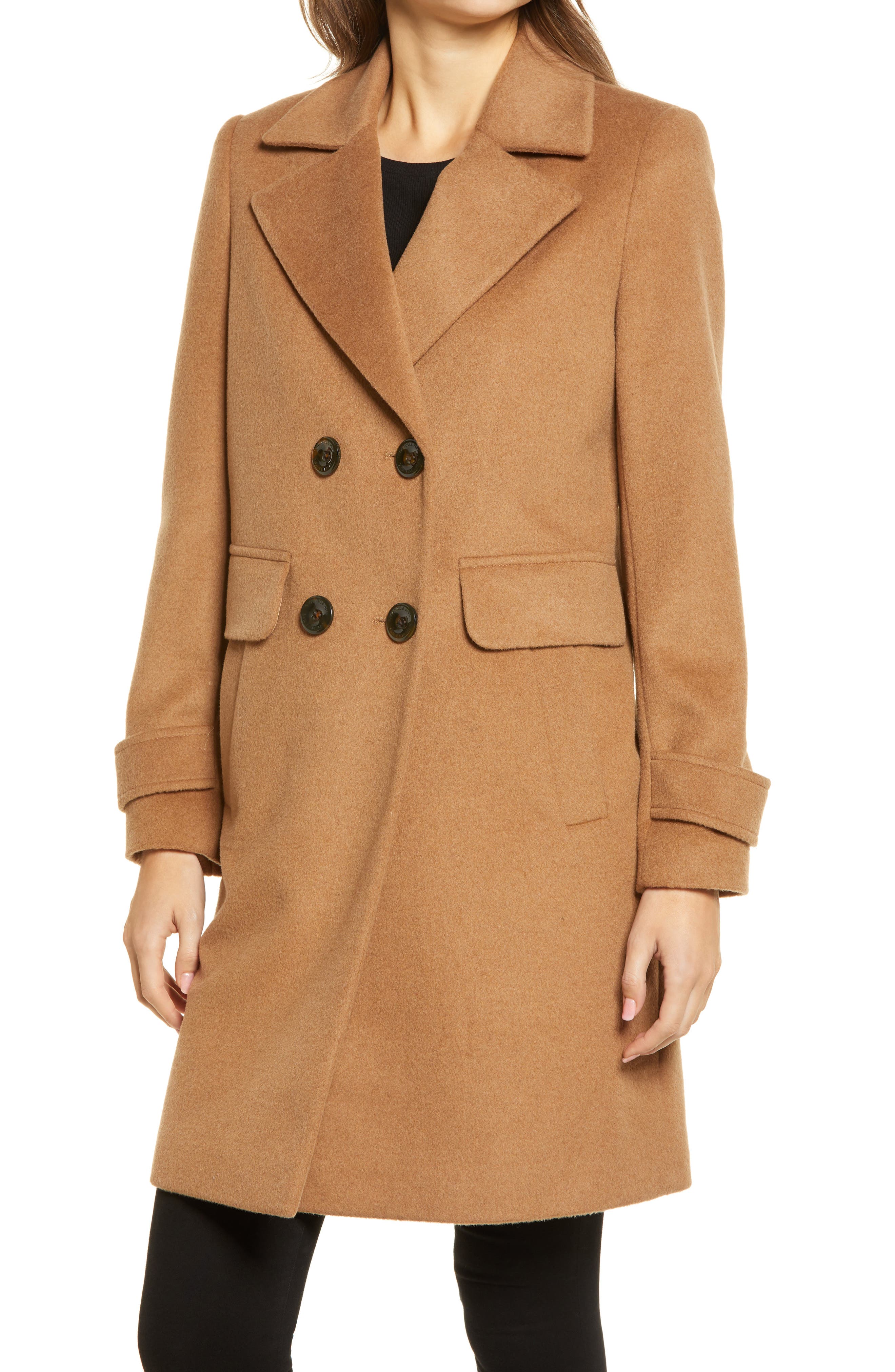 Sam Edelman Double Breasted Coat Nordstrom Rack 