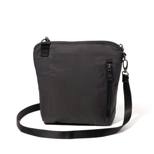 Baggallini Modern Pocket Crossbody Bag In Black Puff