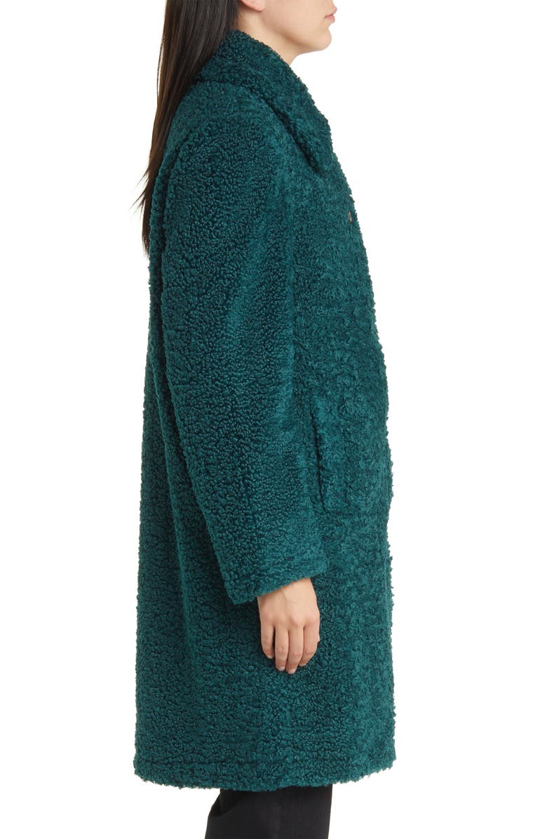 Sam Edelman Longline Teddy Fleece Coat | Nordstrom