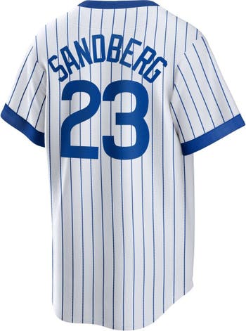 Youth Chicago Cubs Nike White Home Cooperstown Collection Replica Team  Jersey
