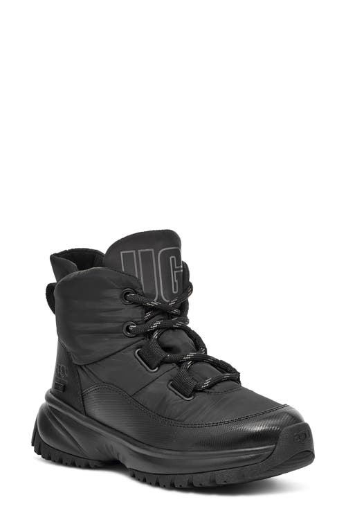 UGG(r) Yose Puffer Waterproof Boot in Black