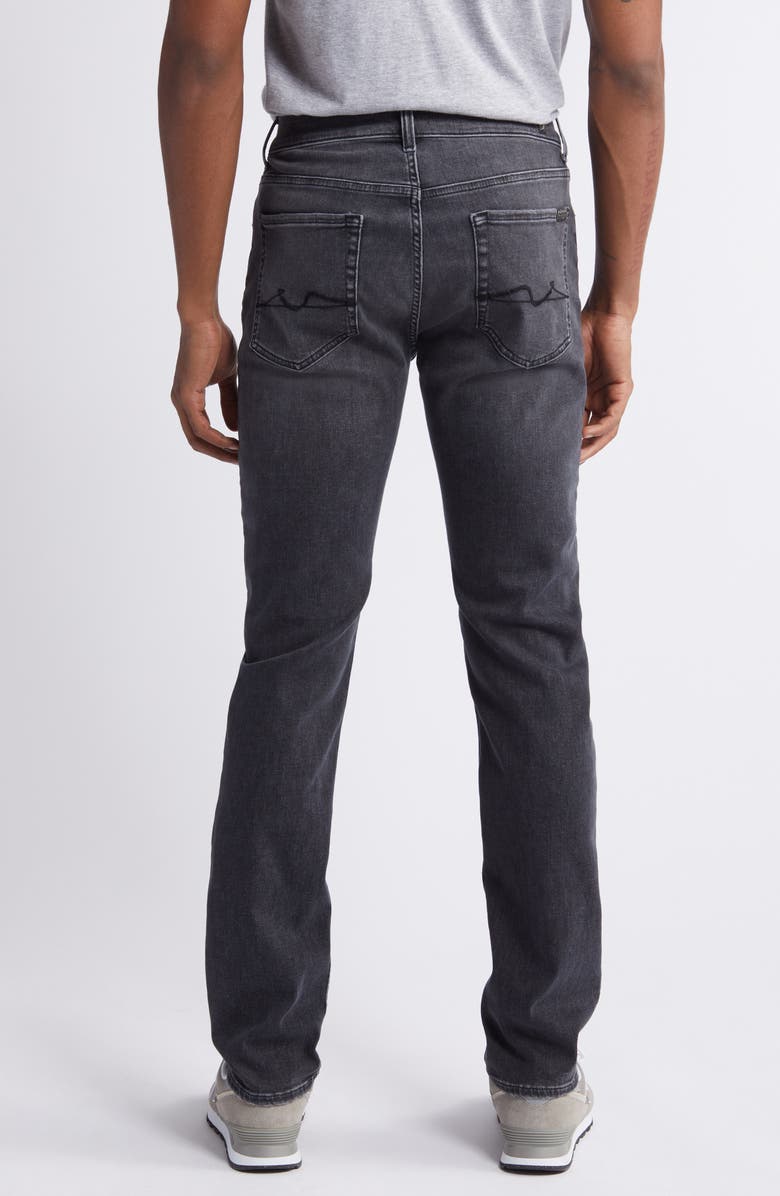 7 For All Mankind Slimmy Slim Fit Jeans, Alternate, color, Graphite