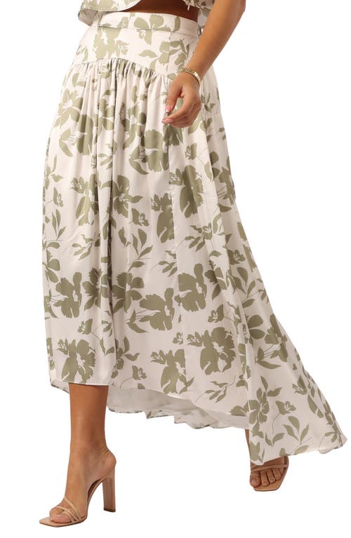 Petal And Pup Petal & Pup Lulu Floral Crop Tank Top & Maxi Skirt Set In Multi