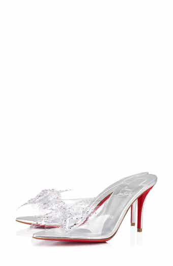 Christian louboutin clear 2024 pumps