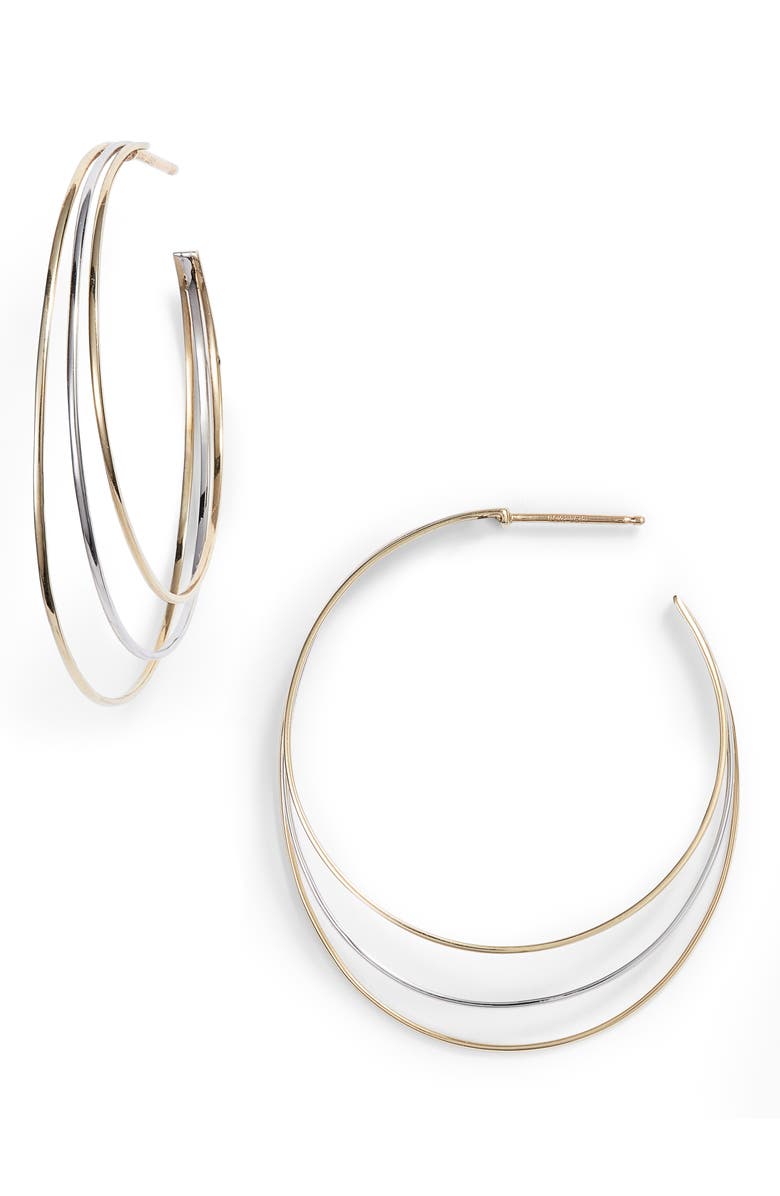 Large Triple Hoop Earrings Large Triple Hoop Earrings