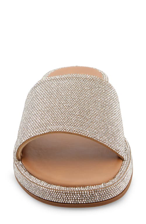 Steve Madden Achieve Rhinestones In Silver
