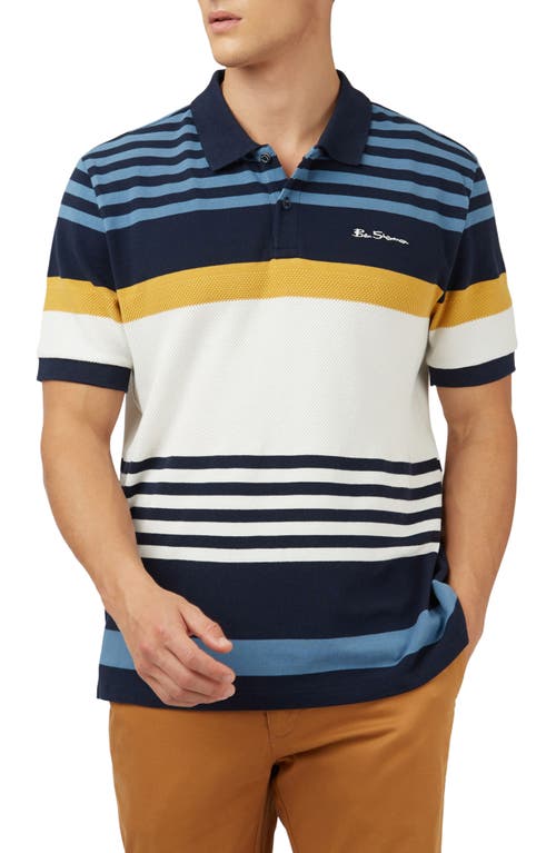 Ben Sherman Engineered Stripe Polo at Nordstrom,