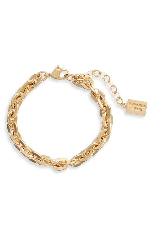 Somewhere Lately Chain Bracelet in Gold