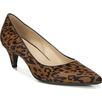 Naturalizer Beverly Genuine Calf Hair Pump, Brown