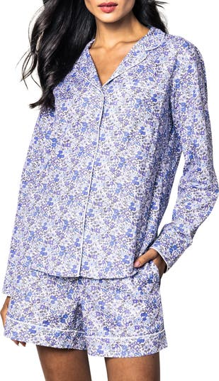 Petite Plume Fleur Dazur Floral Short Pajamas | Nordstrom