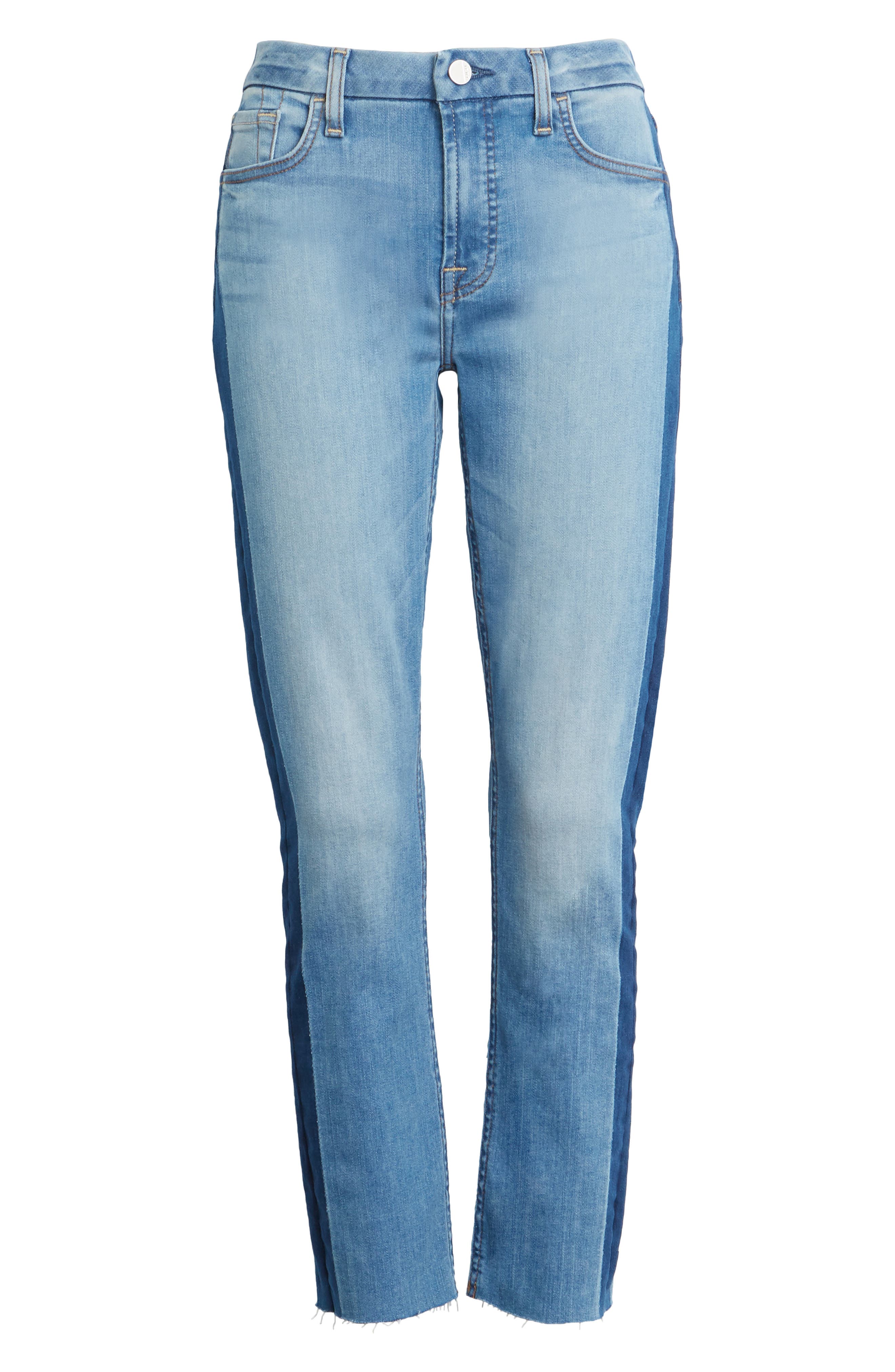 Jen7 Straight Leg Ankle Jeans La Quinta Nordstrom