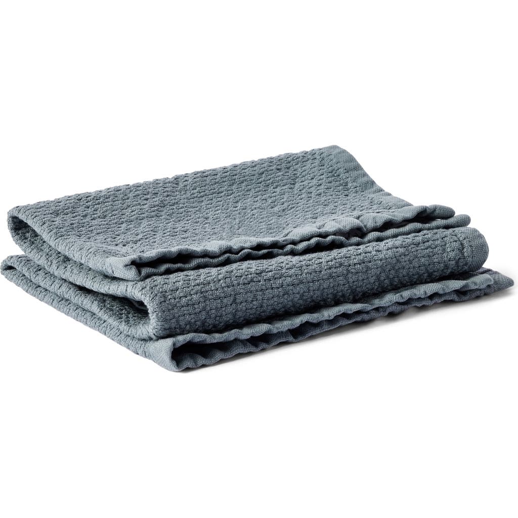 Coyuchi Adriatic Organic Cotton Guest Towel in River